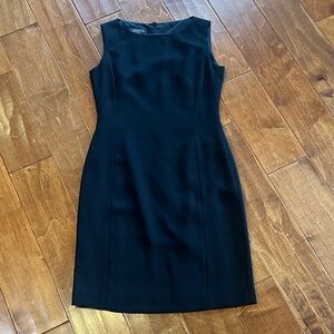 Jones New York Signature Classic Black Midi Dress. 2P